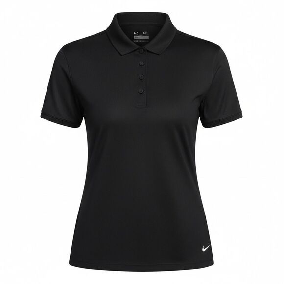 Nike Tops - 40. Nike NWT Black Dri-FIT Solid Short Sleeve Victory Golf Polo